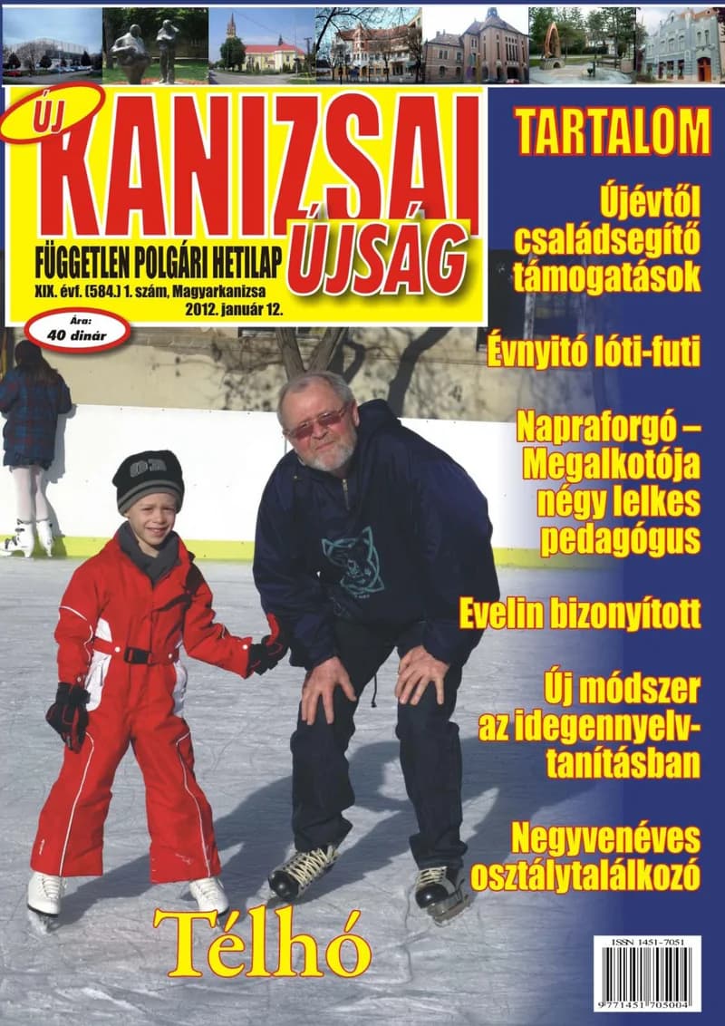 Új Kanizsai Újság, 19. évf. 2012. január 12. 1. sz.