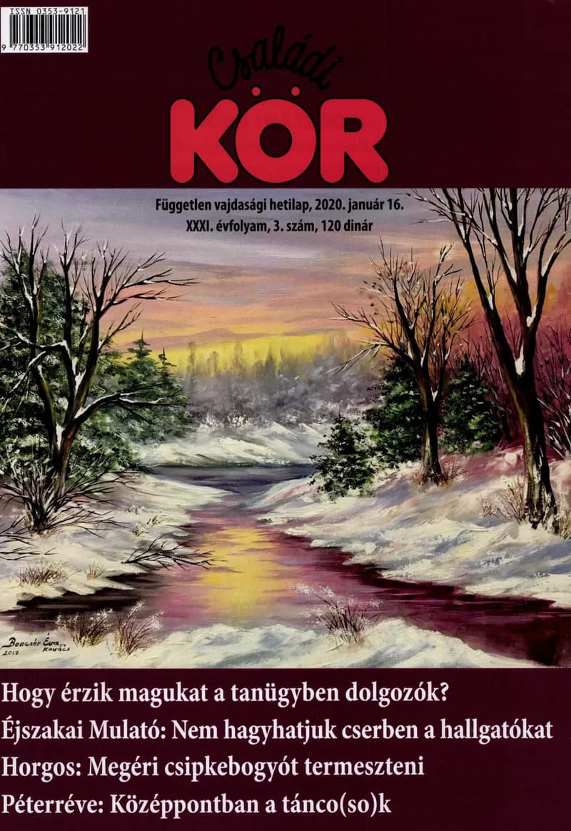 Családi Kör, 31. évf. 2020. január 16. 3. sz.