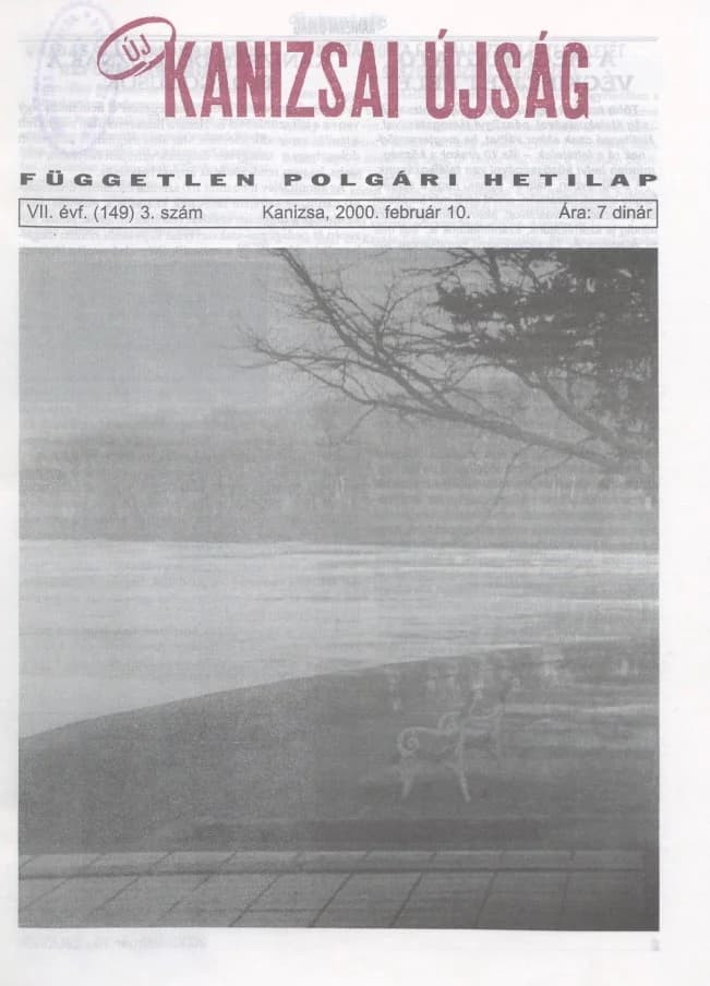 Új Kanizsai Újság, 7. évf. 2000. február 10. 3. sz.