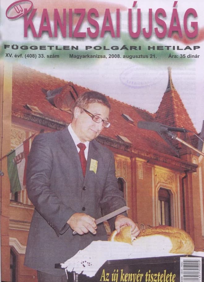 Új Kanizsai Újság, 15. évf. 2008. augusztus 21. 33. sz.