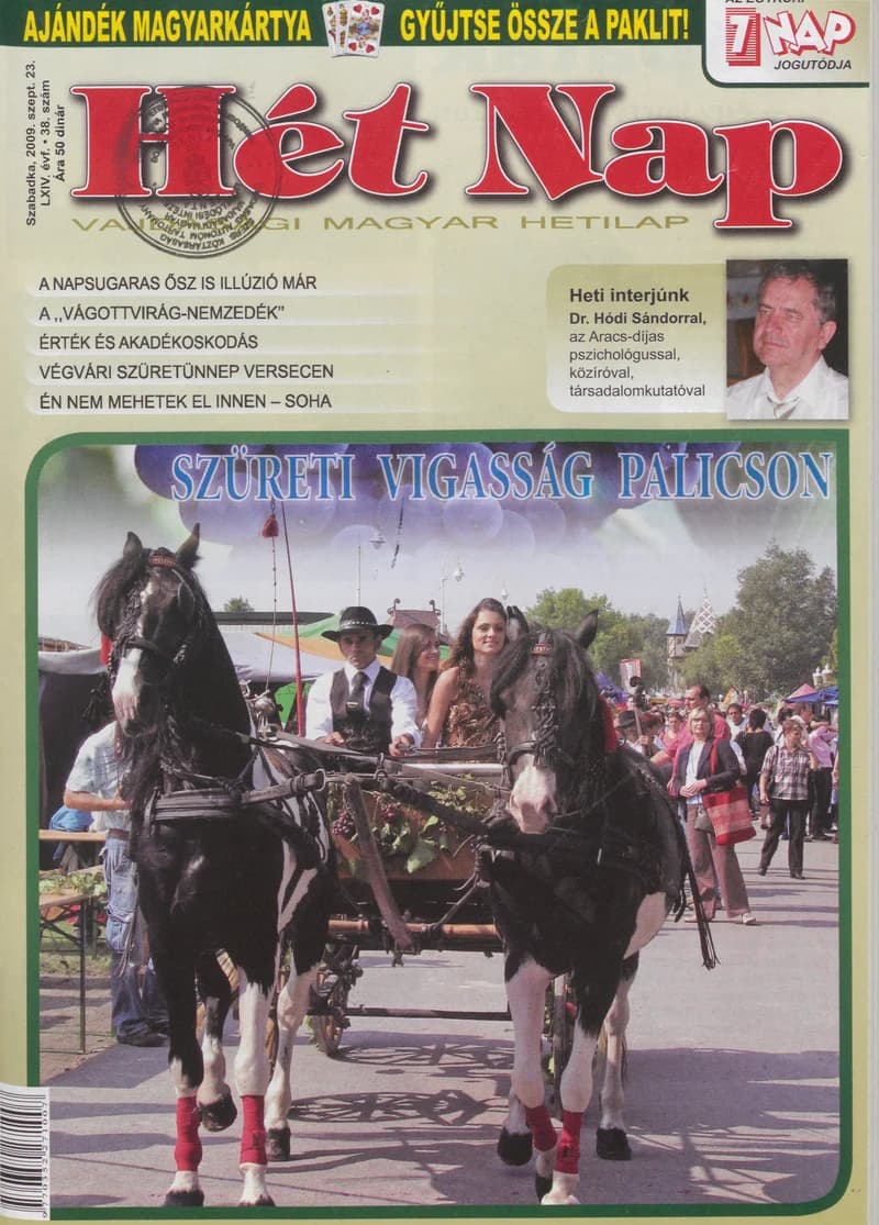 7 Nap, 64. évf. 2009. szeptember 23. 38. sz.