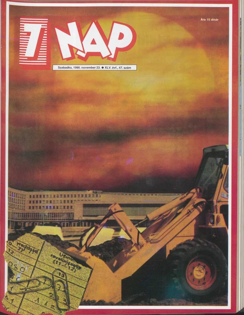 7 Nap, 45. évf. 1990. november 23. 47. sz. 1–68. oldal