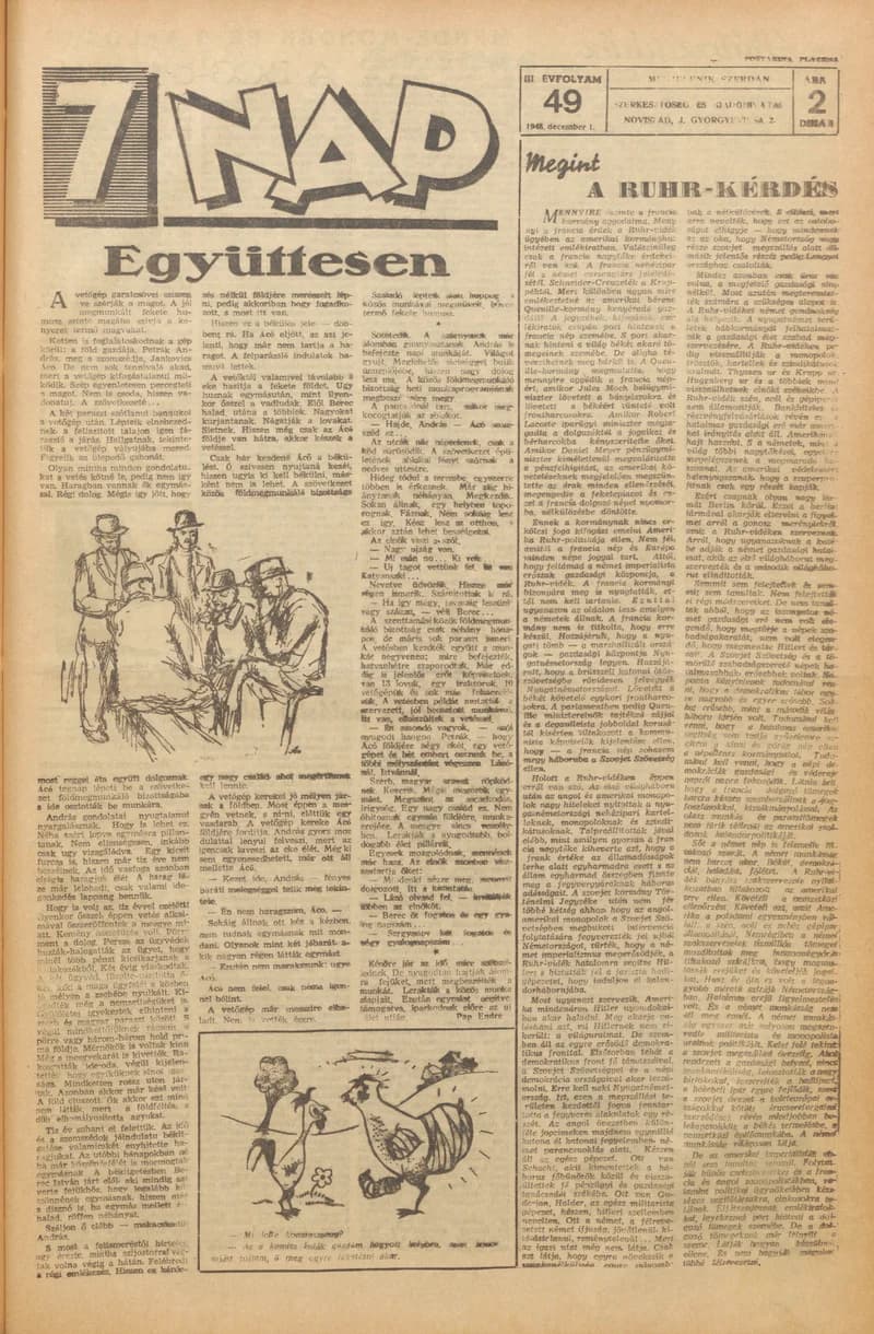 7 Nap, 3. évf. 1948. december 1. 49. sz. 1–4. oldal