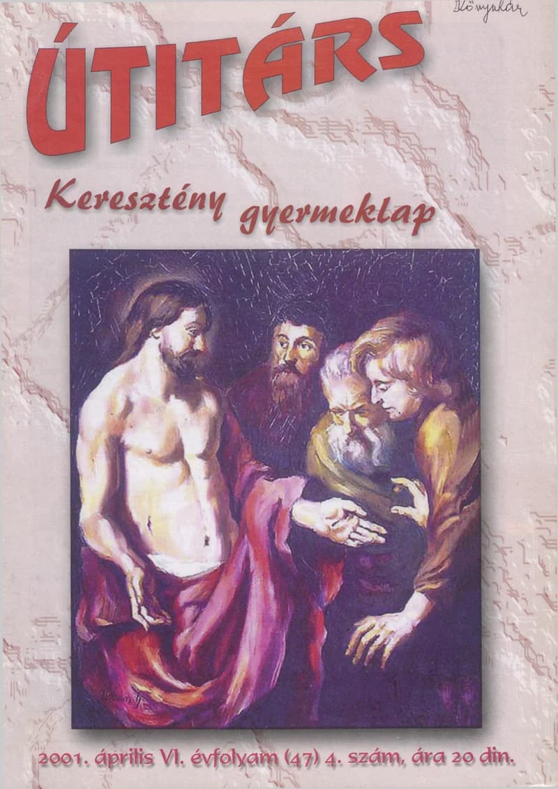 Útitárs, 6. évf. 2001. április. 4. sz.