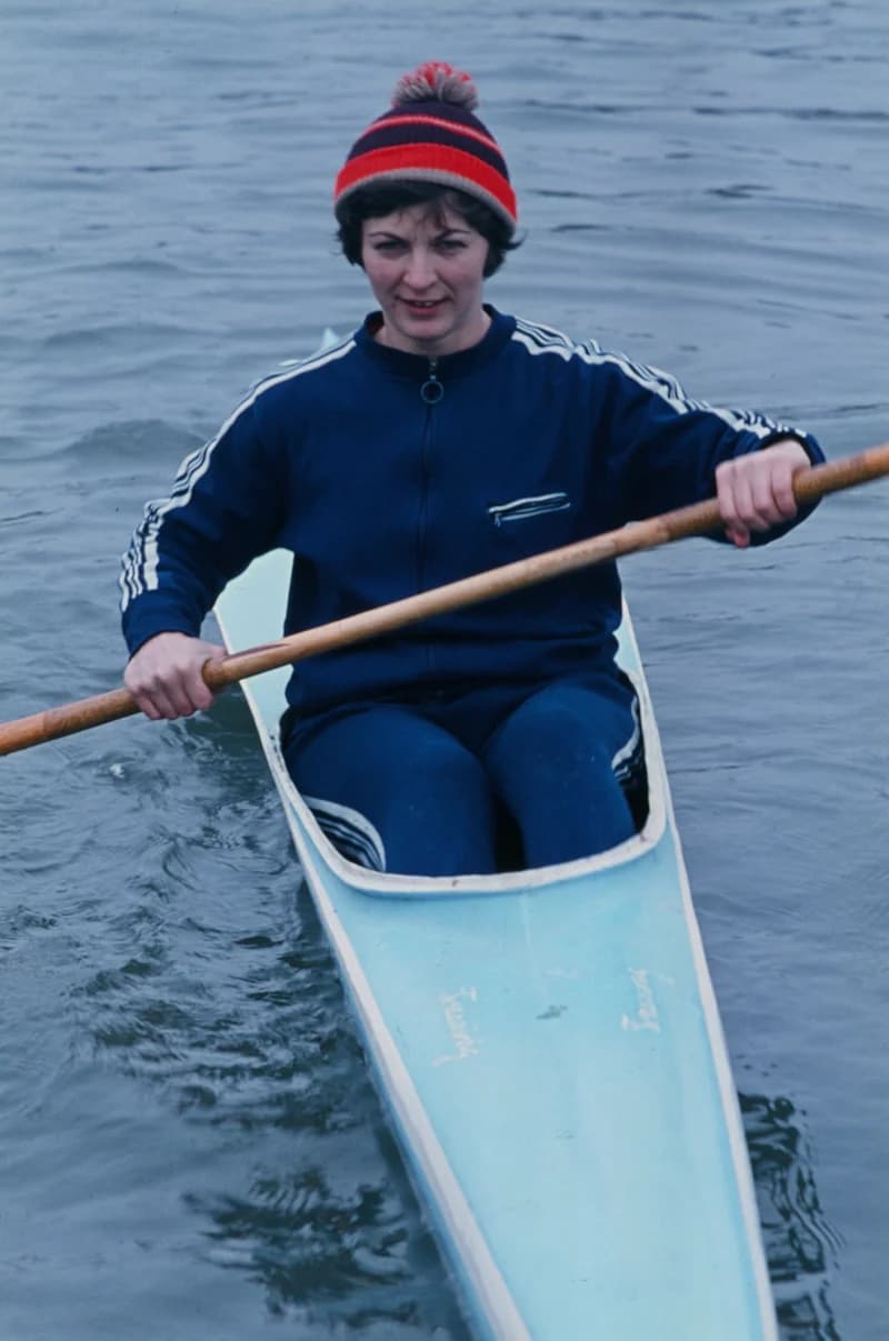 Koncz Klára országos bajnok (kajak egyes)