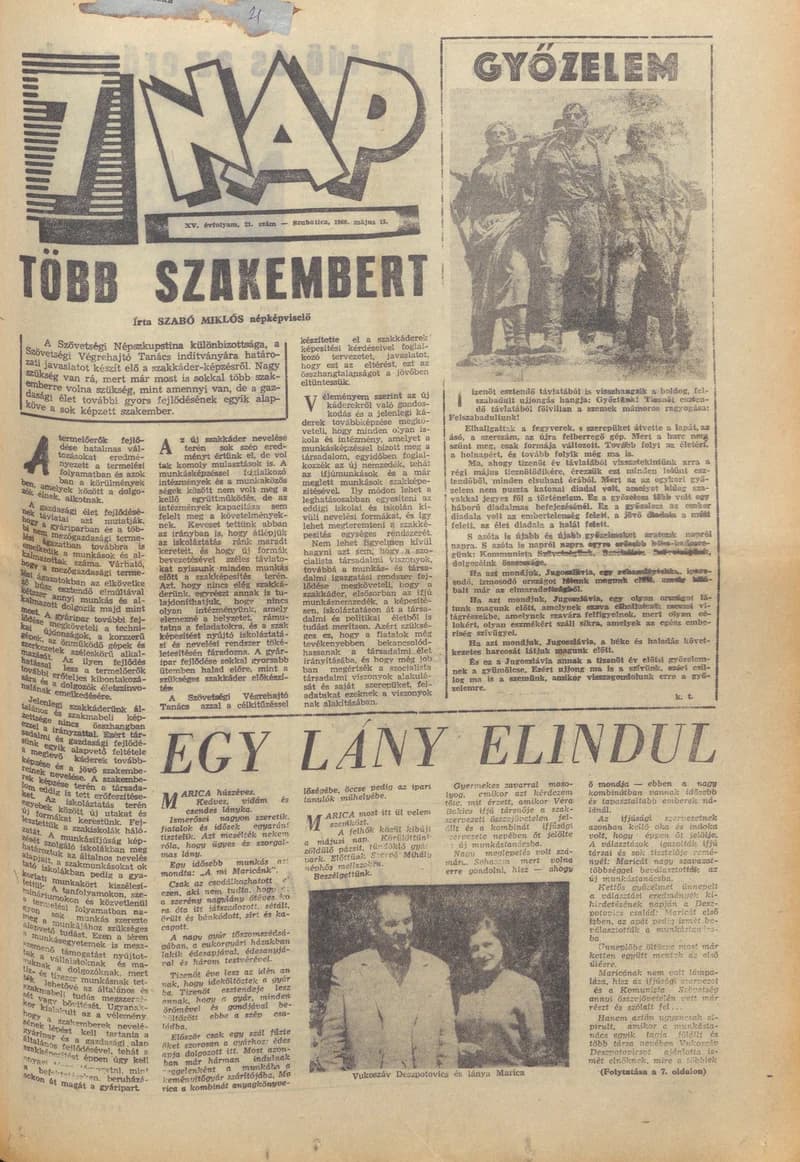 7 Nap, 15. évf. 1960. május 15. 21. sz.