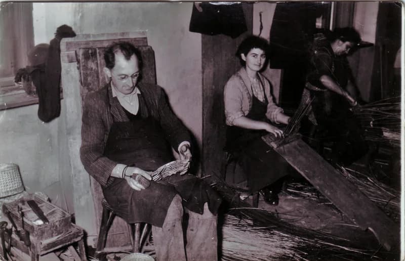 Simon Mihály kosárfonómester 2.