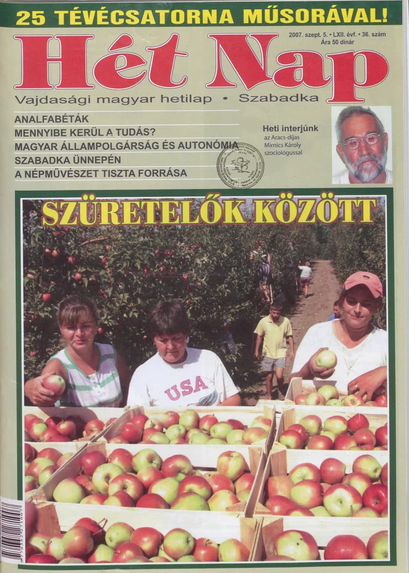 7 Nap, 62. évf. 2007. szeptember 5. 36. sz.