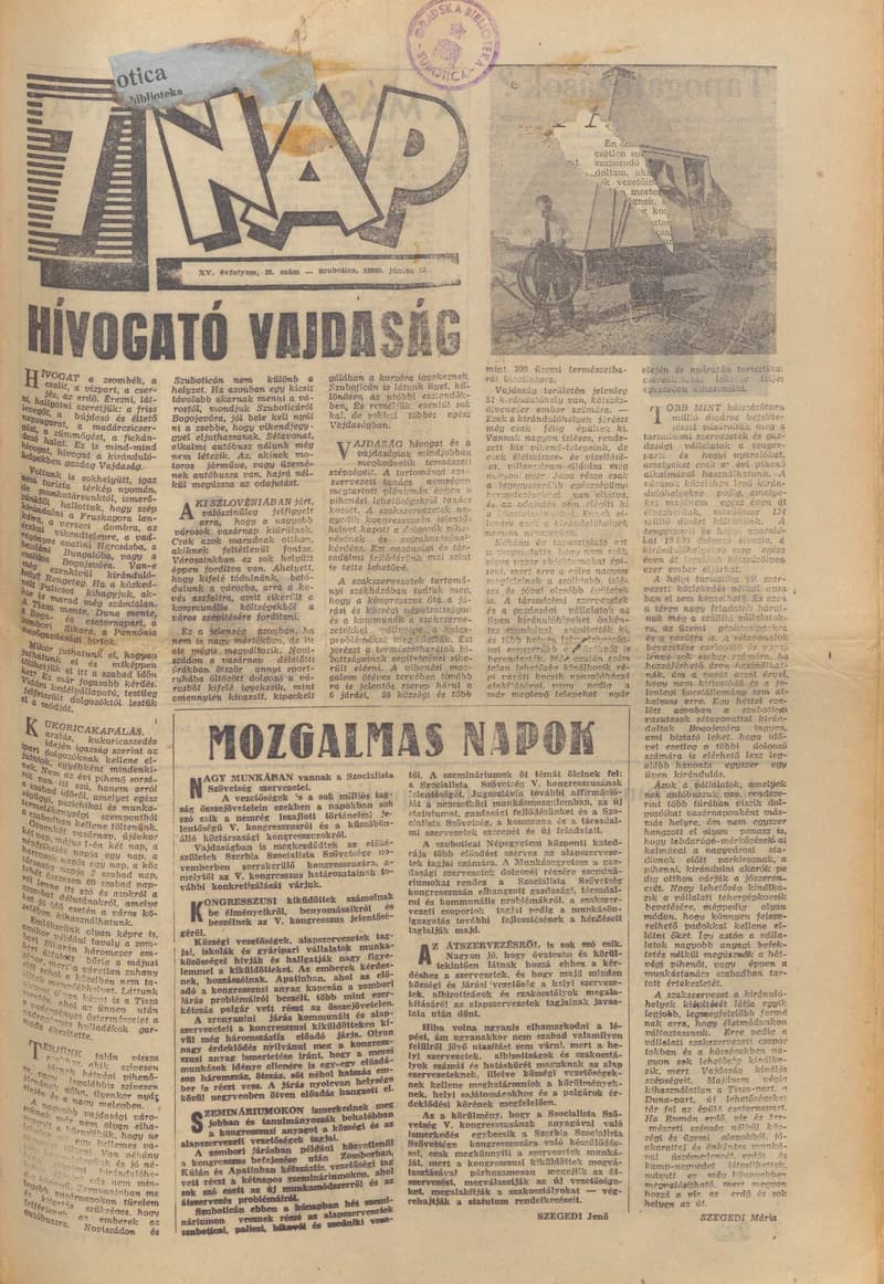 7 Nap, 15. évf. 1960. június 12. 25. sz.