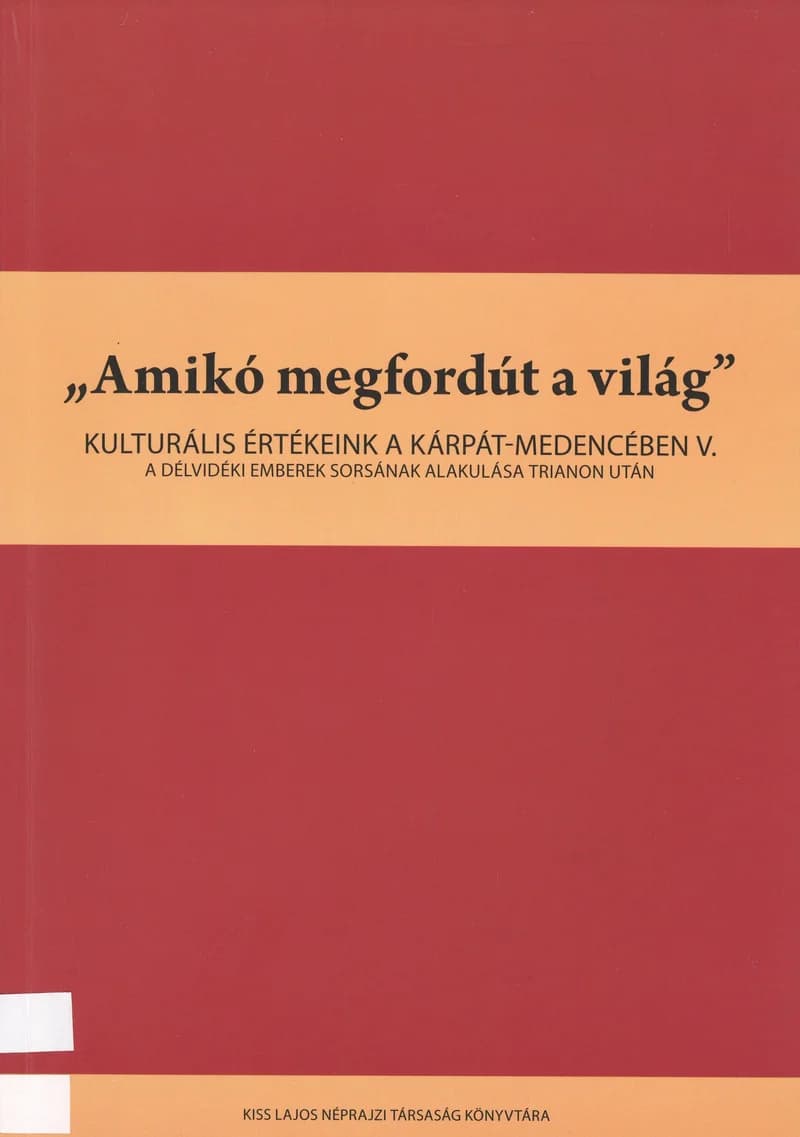 „Amikó megfordút a világ”