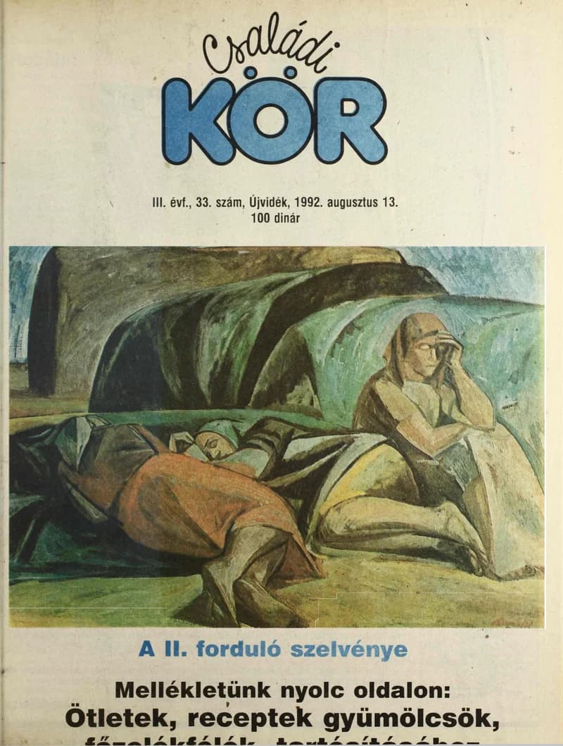 Családi Kör, 3. évf. 1992. augusztus 13. 33. sz.