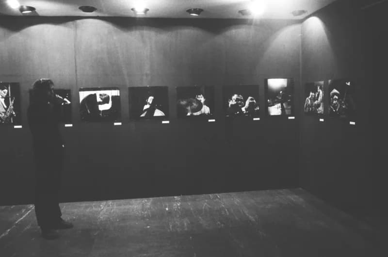 Dormán László Jazz-fotó kiállítása a Fotógalériában