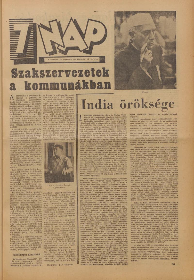 7 Nap, 10. évf. 1955. június 26. 26. sz. 1–16. oldal