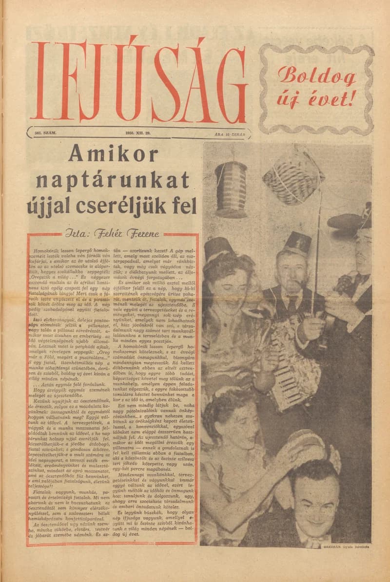 Ifjúság, 12. évf. 1956. december 29. 583. sz.