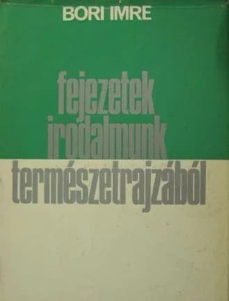 Fejezetek irodalmunk természetrajzából