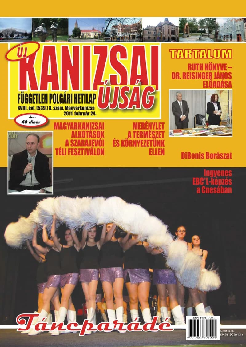 Új Kanizsai Újság, 18. évf. 2011. február 24. 8. sz. 1–24. oldal