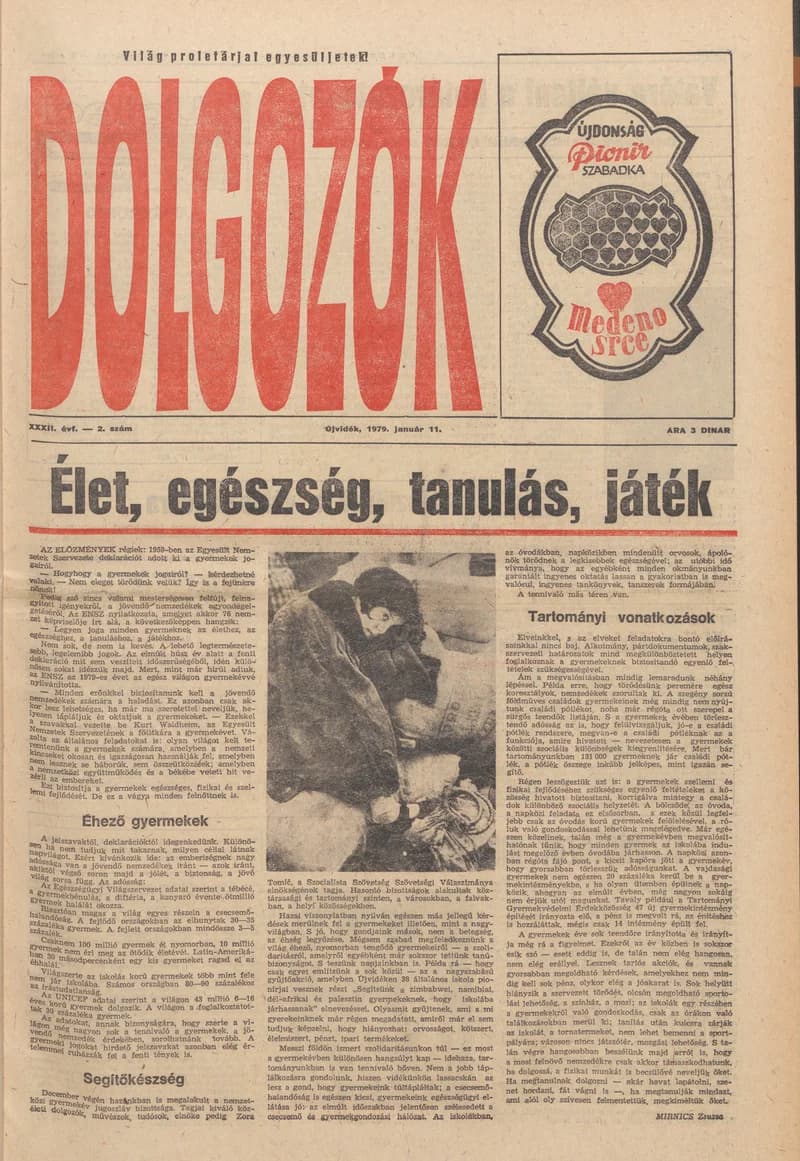 Dolgozók, 33. évf. 1979. január 11. 2. sz.