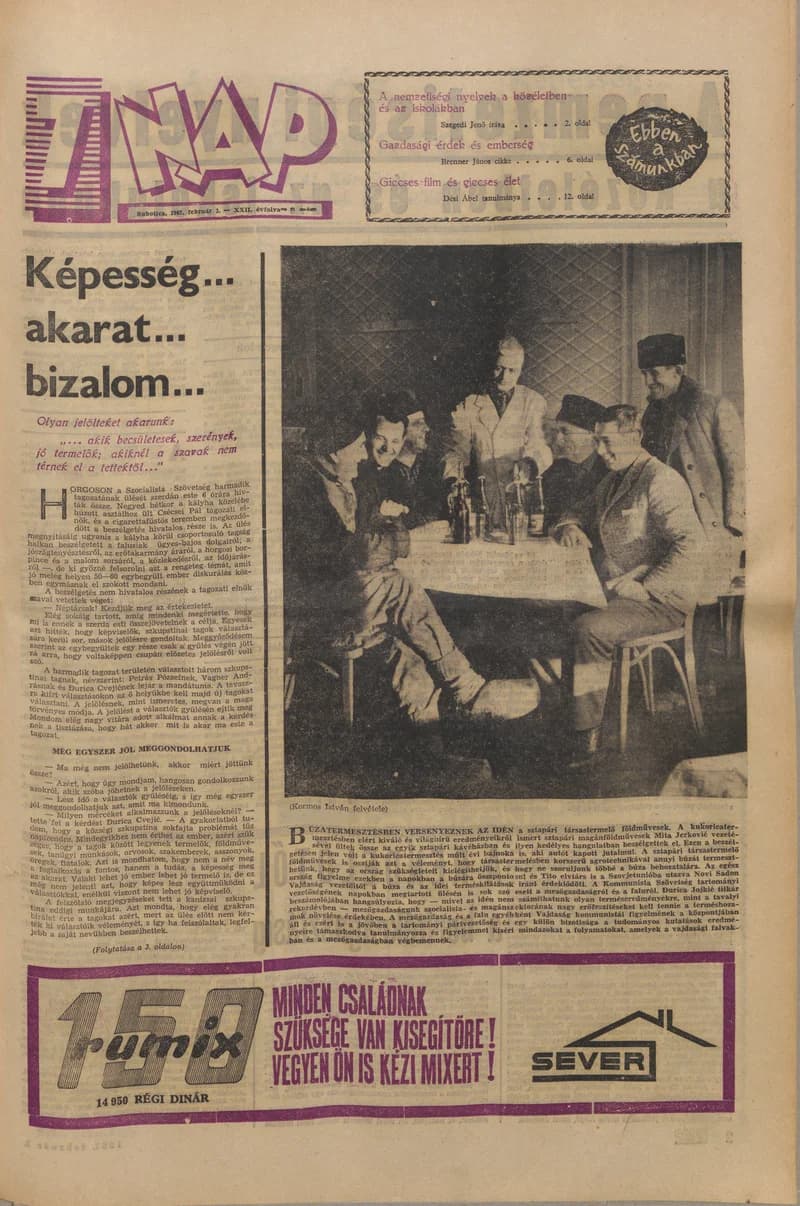 7 Nap, 22. évf. 1967. február 3. 6. sz. 1–20. oldal