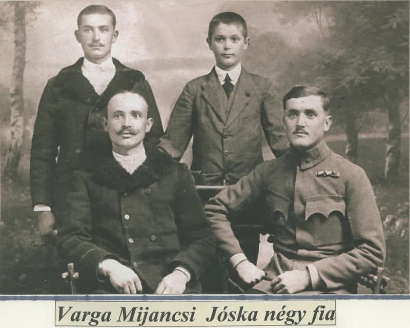 Varga Mijancsi Jóska négy fia