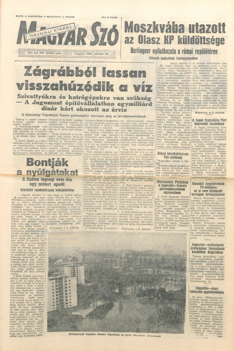 Magyar Szó, 21. évf. 1964. október 28. 299. sz.