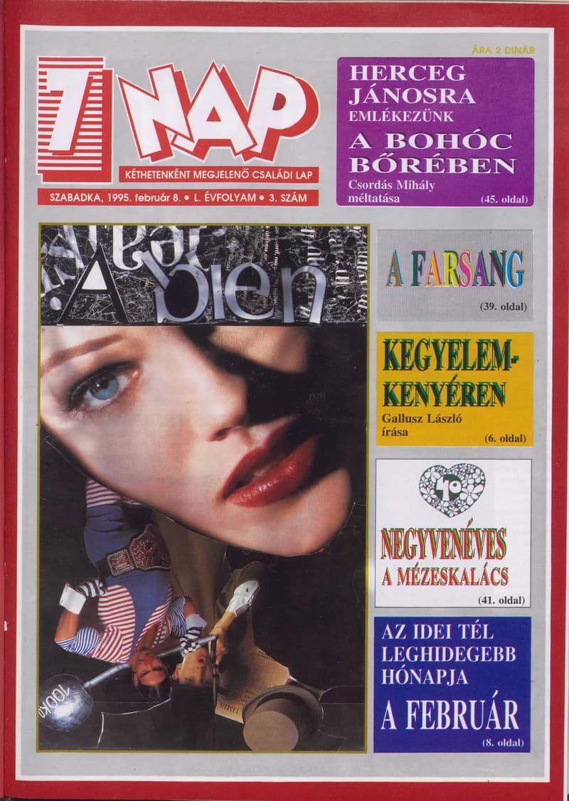 7 Nap, 50. évf. 1995. február 8. 3. sz. 1–52. oldal