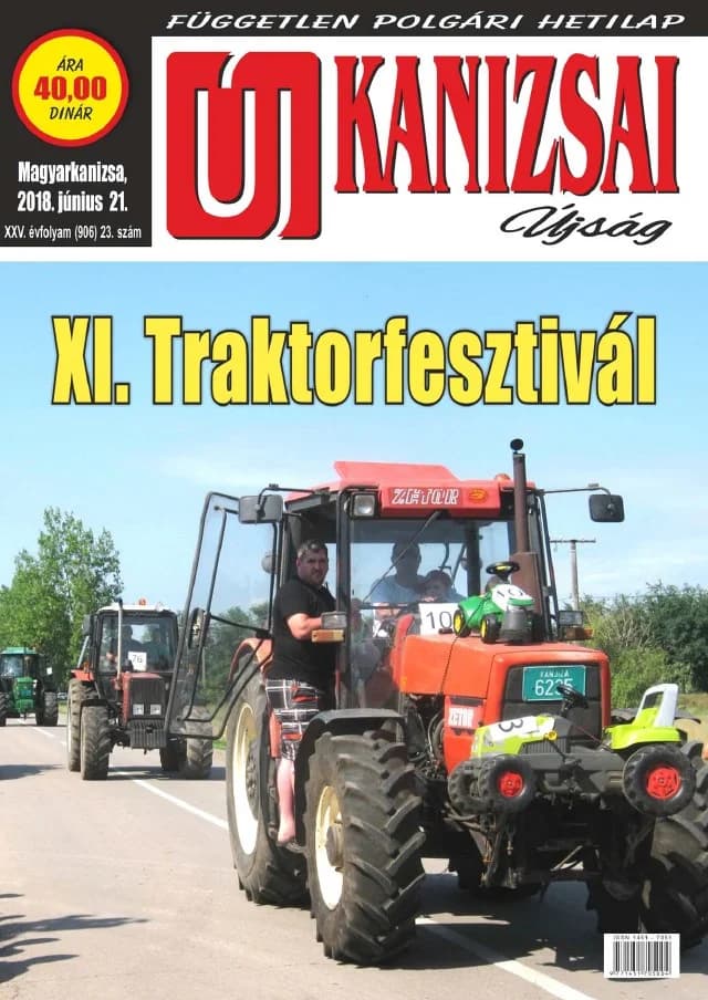 Új Kanizsai Újság, 25. évf. 2018. június 21. 23. sz.