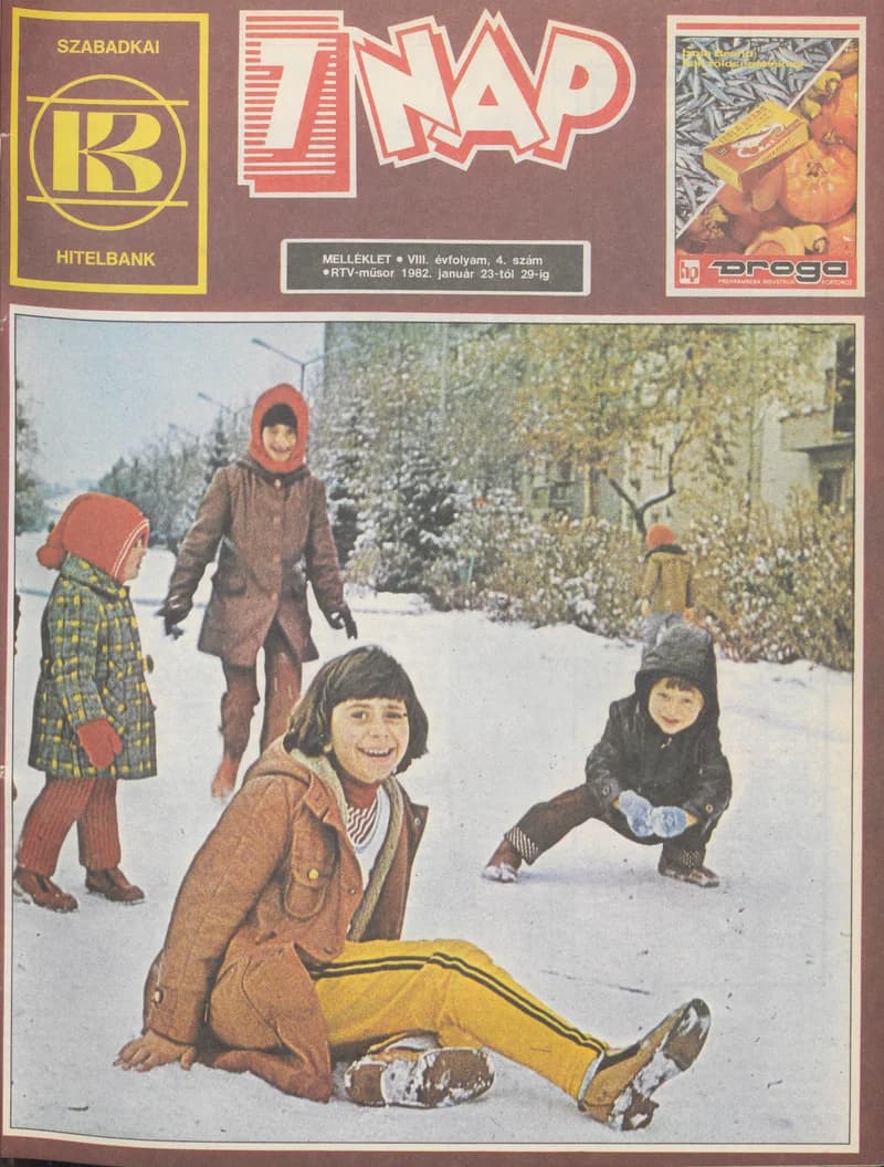 7 Nap melléklet, 8. évf. 1982. január 23. – 29. 4. sz.