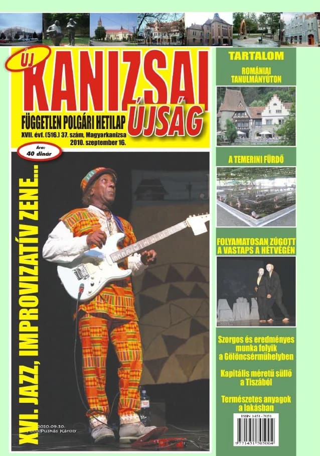 Új Kanizsai Újság, 17. évf. 2010. szeptember 16. 37. sz.