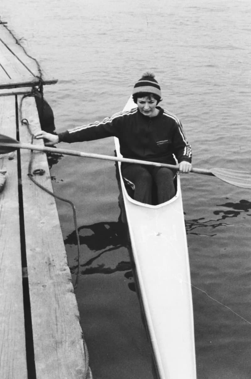 Koncz Klára országos bajnok (kajak egyes)