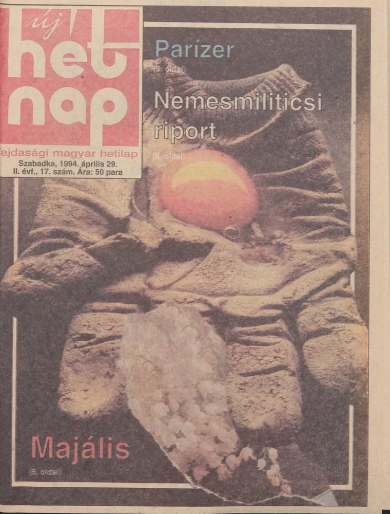 Új Hét Nap, 2. évf. 1994. április 29. 17. sz.