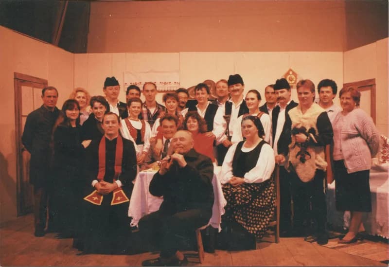 Az egyesület színjátszóinak előadása: Tamási Áron: Énekes madár