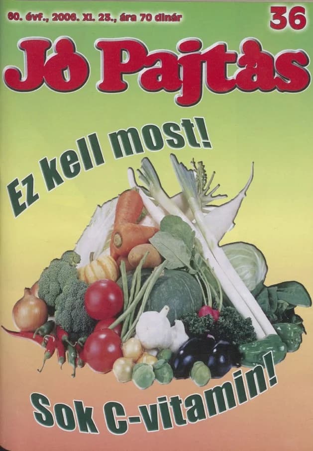 Jó Pajtás, 60. évf. 2006. november 23. 36. sz.