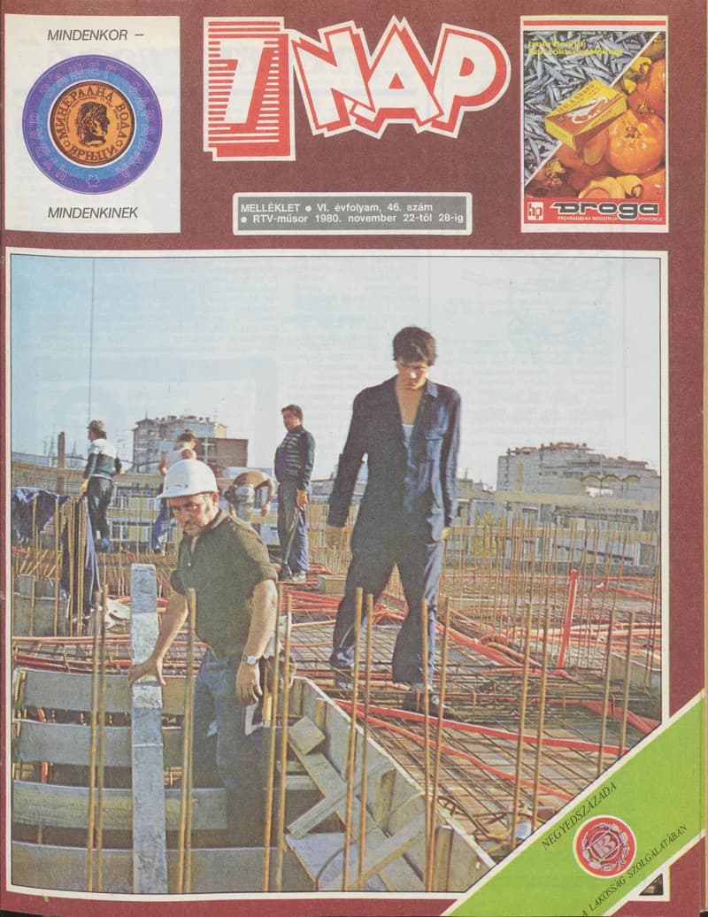 7 Nap melléklet, 6. évf. 1980. november 22. – 28. 46. sz.