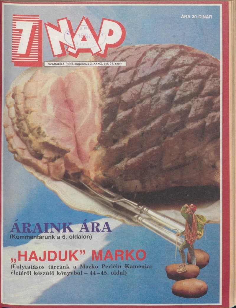 7 Nap, 39. évf. 1984. augusztus 3. 31. sz. 1–68. oldal