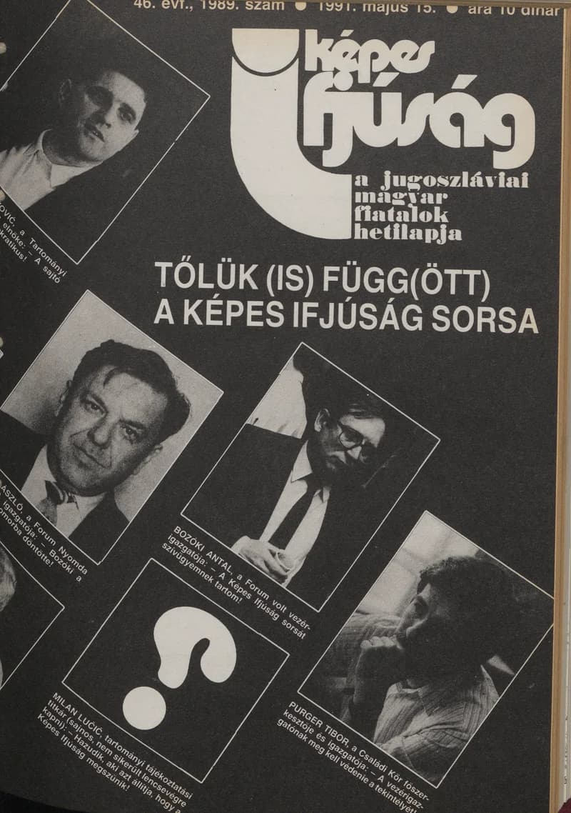 Képes Ifjúság, 47. évf. 1991. május 15. 1989. sz.