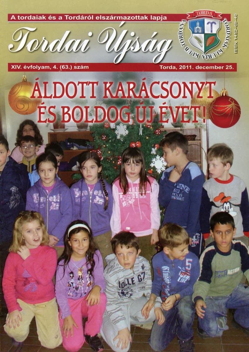 Tordai Újság, 14. évf. 2011. december 25. 4. sz. 1–28. oldal