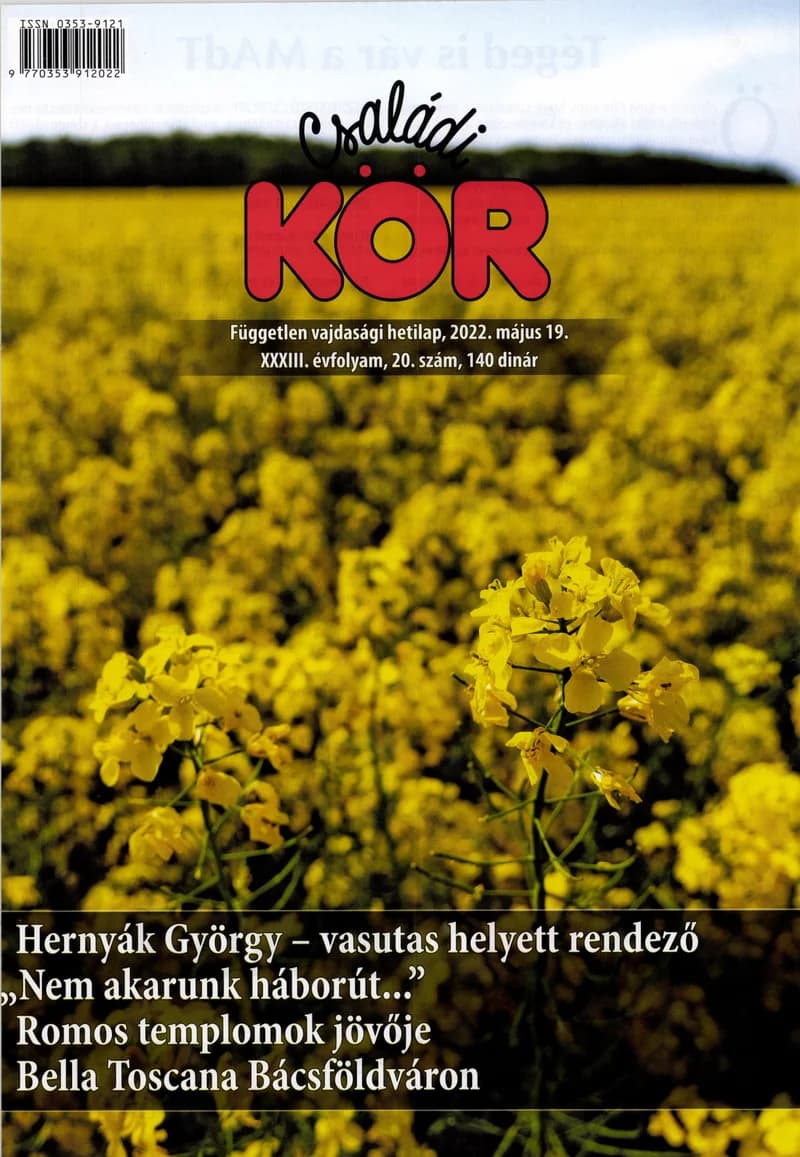 Családi Kör, 33. évf. 2022. május 19. 20. sz.