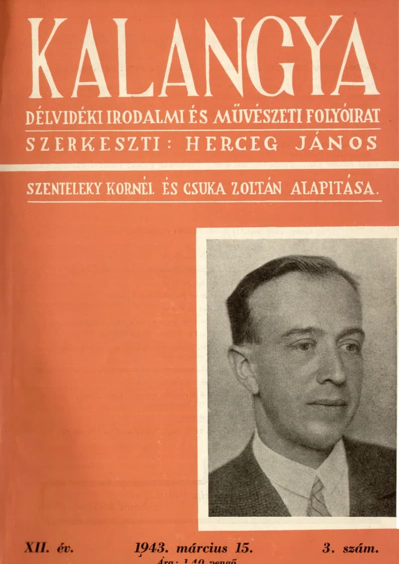 Kalangya, 12. évf. 1943. március 15. 3. sz. 97–144. oldal