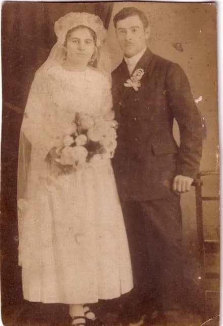 Jeliszejev János és Krisztina esküvői fényképe