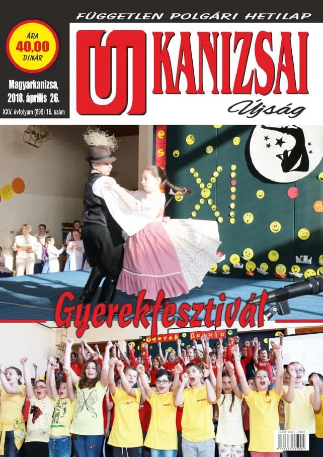 Új Kanizsai Újság, 25. évf. 2018. április 26. 16. sz.