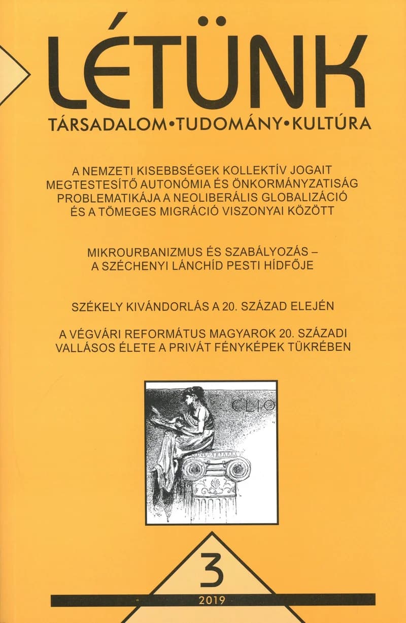 Létünk, 49. évf. 2019. 3. sz. 1–173. oldal