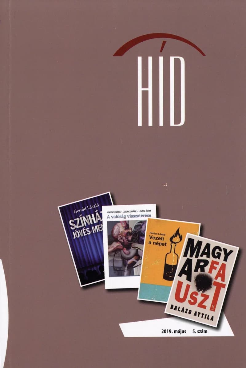 Híd, 83. évf. 2019. május. 5. sz. 1–88. oldal