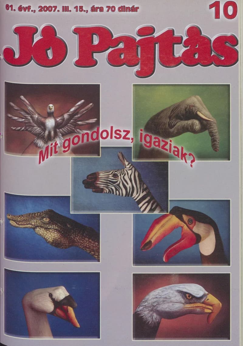 Jó Pajtás, 61. évf. 2007. március 15. 10. sz.