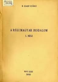 A régi magyar irodalom