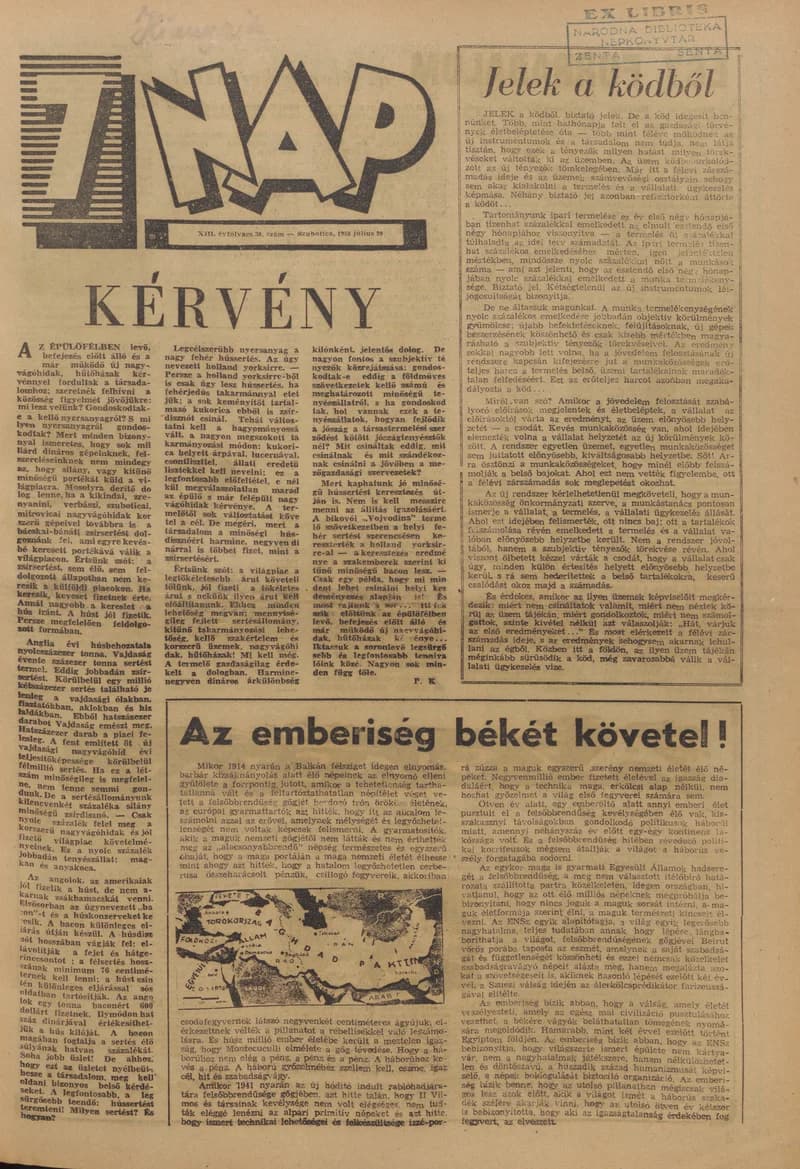 7 Nap, 13. évf. 1958. július 20. 30. sz. 1–16. oldal