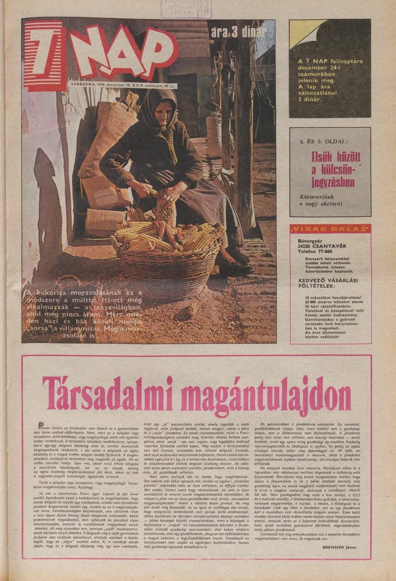 7 Nap, 31. évf. 1976. december 10. 49. sz. 1–24. oldal