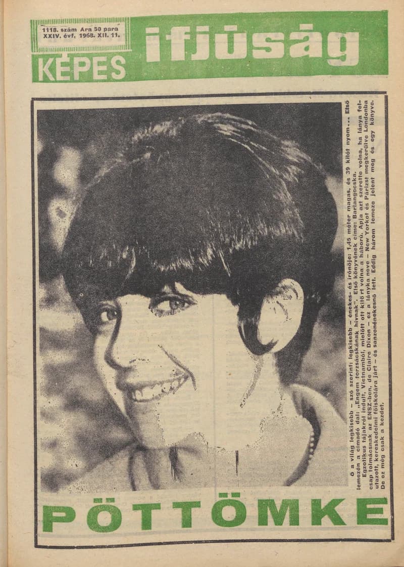 Képes Ifjúság, 24. évf. 1968. december 11. 1118. sz. 1–32. oldal