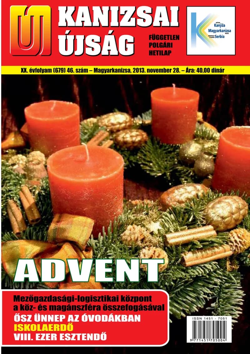 Új Kanizsai Újság, 20. évf. 2013. november 28. 46. sz.