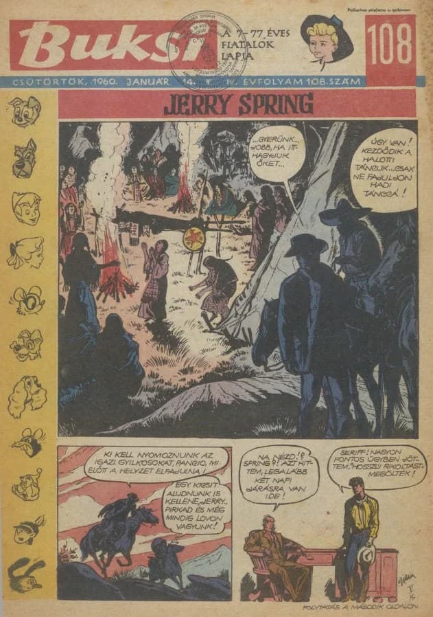 Buksi, 4. évf. 1960. január 14. 108. sz.