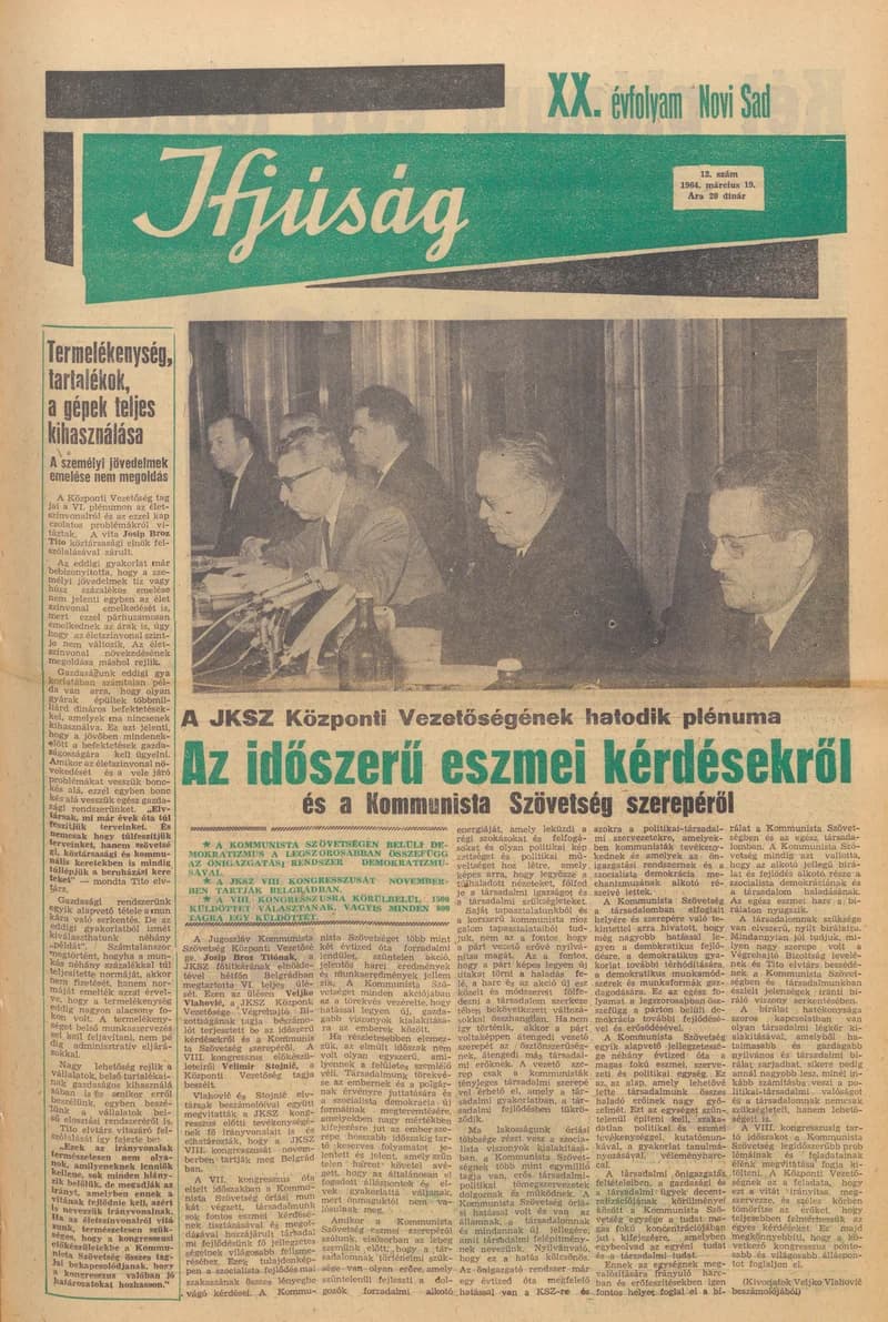Ifjúság, 20. évf. 1964. március 19. 12. sz.